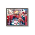 Picture of In the Diner  _GroupedProduct_Rectangle_Landscape_Photography _GroupedProduct_Rectangle_Landscape_Framed_Matted_