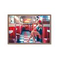 Picture of In the Diner  _GroupedProduct_Rectangle_Landscape_Photography _GroupedProduct_Rectangle_Landscape_Framed_Matted_