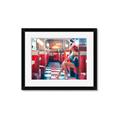 Picture of In the Diner  _GroupedProduct_Rectangle_Landscape_Photography _GroupedProduct_Rectangle_Landscape_Framed_Matted_