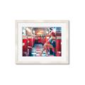 Picture of In the Diner  _GroupedProduct_Rectangle_Landscape_Photography _GroupedProduct_Rectangle_Landscape_Framed_Matted_