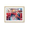 Picture of In the Diner  _GroupedProduct_Rectangle_Landscape_Photography _GroupedProduct_Rectangle_Landscape_Framed_Matted_