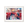 Picture of In the Diner  _GroupedProduct_Rectangle_Landscape_Photography _GroupedProduct_Rectangle_Landscape_Framed_Matted_