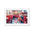Picture of In the Diner  _GroupedProduct_Rectangle_Landscape_Photography _GroupedProduct_Rectangle_Landscape_Framed_Matted_