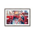 Picture of In the Diner  _GroupedProduct_Rectangle_Landscape_Photography _GroupedProduct_Rectangle_Landscape_Framed_Matted_