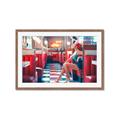 Picture of In the Diner  _GroupedProduct_Rectangle_Landscape_Photography _GroupedProduct_Rectangle_Landscape_Framed_Matted_