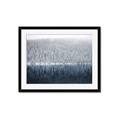 Picture of Winter Reflections Navy _GroupedProduct_Rectangle_Landscape_Photography _GroupedProduct_Rectangle_Landscape_Framed_Matted_