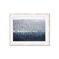 Picture of Winter Reflections Navy _GroupedProduct_Rectangle_Landscape_Photography _GroupedProduct_Rectangle_Landscape_Framed_Matted_