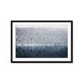 Picture of Winter Reflections Navy _GroupedProduct_Rectangle_Landscape_Photography _GroupedProduct_Rectangle_Landscape_Framed_Matted_