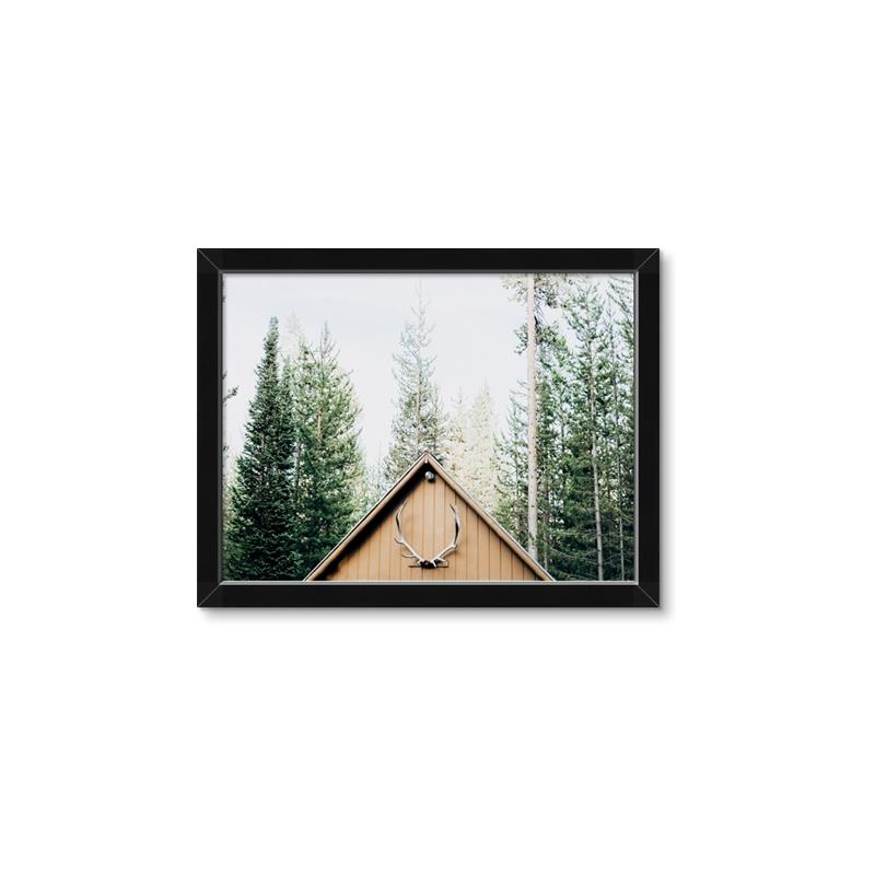 Picture of Forest Cabin _GroupedProduct_Rectangle_Landscape_Photography _GroupedProduct_Rectangle_Landscape_Framed_Matted_