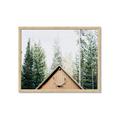 Picture of Forest Cabin _GroupedProduct_Rectangle_Landscape_Photography _GroupedProduct_Rectangle_Landscape_Framed_Matted_
