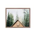 Picture of Forest Cabin _GroupedProduct_Rectangle_Landscape_Photography _GroupedProduct_Rectangle_Landscape_Framed_Matted_