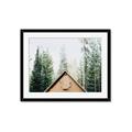 Picture of Forest Cabin _GroupedProduct_Rectangle_Landscape_Photography _GroupedProduct_Rectangle_Landscape_Framed_Matted_