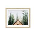 Picture of Forest Cabin _GroupedProduct_Rectangle_Landscape_Photography _GroupedProduct_Rectangle_Landscape_Framed_Matted_
