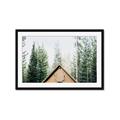 Picture of Forest Cabin _GroupedProduct_Rectangle_Landscape_Photography _GroupedProduct_Rectangle_Landscape_Framed_Matted_