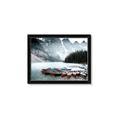 Picture of Mountain Boat Dock _GroupedProduct_Rectangle_Landscape_Photography _GroupedProduct_Rectangle_Landscape_Framed_Matted_