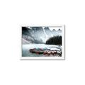 Picture of Mountain Boat Dock _GroupedProduct_Rectangle_Landscape_Photography _GroupedProduct_Rectangle_Landscape_Framed_Matted_