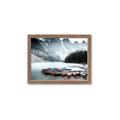 Picture of Mountain Boat Dock _GroupedProduct_Rectangle_Landscape_Photography _GroupedProduct_Rectangle_Landscape_Framed_Matted_
