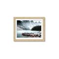 Picture of Mountain Boat Dock _GroupedProduct_Rectangle_Landscape_Photography _GroupedProduct_Rectangle_Landscape_Framed_Matted_