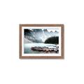 Picture of Mountain Boat Dock _GroupedProduct_Rectangle_Landscape_Photography _GroupedProduct_Rectangle_Landscape_Framed_Matted_