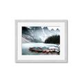 Picture of Mountain Boat Dock _GroupedProduct_Rectangle_Landscape_Photography _GroupedProduct_Rectangle_Landscape_Framed_Matted_