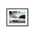 Picture of Mountain Boat Dock _GroupedProduct_Rectangle_Landscape_Photography _GroupedProduct_Rectangle_Landscape_Framed_Matted_