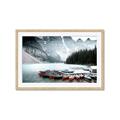 Picture of Mountain Boat Dock _GroupedProduct_Rectangle_Landscape_Photography _GroupedProduct_Rectangle_Landscape_Framed_Matted_