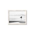 Picture of Lone Surfer _GroupedProduct_Rectangle_Landscape_Photography _GroupedProduct_Rectangle_Landscape_Framed_Matted_