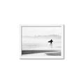 Picture of Lone Surfer _GroupedProduct_Rectangle_Landscape_Photography _GroupedProduct_Rectangle_Landscape_Framed_Matted_