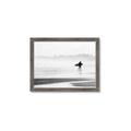 Picture of Lone Surfer _GroupedProduct_Rectangle_Landscape_Photography _GroupedProduct_Rectangle_Landscape_Framed_Matted_