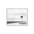 Picture of Lone Surfer _GroupedProduct_Rectangle_Landscape_Photography _GroupedProduct_Rectangle_Landscape_Framed_Matted_
