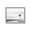 Picture of Lone Surfer _GroupedProduct_Rectangle_Landscape_Photography _GroupedProduct_Rectangle_Landscape_Framed_Matted_