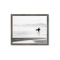 Picture of Lone Surfer _GroupedProduct_Rectangle_Landscape_Photography _GroupedProduct_Rectangle_Landscape_Framed_Matted_