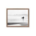 Picture of Lone Surfer _GroupedProduct_Rectangle_Landscape_Photography _GroupedProduct_Rectangle_Landscape_Framed_Matted_