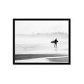 Picture of Lone Surfer _GroupedProduct_Rectangle_Landscape_Photography _GroupedProduct_Rectangle_Landscape_Framed_Matted_