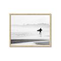 Picture of Lone Surfer _GroupedProduct_Rectangle_Landscape_Photography _GroupedProduct_Rectangle_Landscape_Framed_Matted_