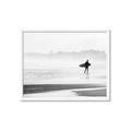 Picture of Lone Surfer _GroupedProduct_Rectangle_Landscape_Photography _GroupedProduct_Rectangle_Landscape_Framed_Matted_