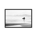 Picture of Lone Surfer _GroupedProduct_Rectangle_Landscape_Photography _GroupedProduct_Rectangle_Landscape_Framed_Matted_