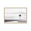 Picture of Lone Surfer _GroupedProduct_Rectangle_Landscape_Photography _GroupedProduct_Rectangle_Landscape_Framed_Matted_