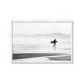 Picture of Lone Surfer _GroupedProduct_Rectangle_Landscape_Photography _GroupedProduct_Rectangle_Landscape_Framed_Matted_