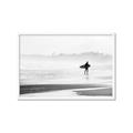Picture of Lone Surfer _GroupedProduct_Rectangle_Landscape_Photography _GroupedProduct_Rectangle_Landscape_Framed_Matted_