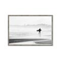 Picture of Lone Surfer _GroupedProduct_Rectangle_Landscape_Photography _GroupedProduct_Rectangle_Landscape_Framed_Matted_