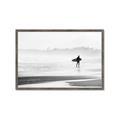 Picture of Lone Surfer _GroupedProduct_Rectangle_Landscape_Photography _GroupedProduct_Rectangle_Landscape_Framed_Matted_