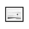 Picture of Lone Surfer _GroupedProduct_Rectangle_Landscape_Photography _GroupedProduct_Rectangle_Landscape_Framed_Matted_