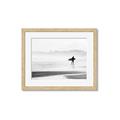 Picture of Lone Surfer _GroupedProduct_Rectangle_Landscape_Photography _GroupedProduct_Rectangle_Landscape_Framed_Matted_