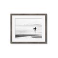 Picture of Lone Surfer _GroupedProduct_Rectangle_Landscape_Photography _GroupedProduct_Rectangle_Landscape_Framed_Matted_