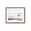 Picture of Lone Surfer _GroupedProduct_Rectangle_Landscape_Photography _GroupedProduct_Rectangle_Landscape_Framed_Matted_