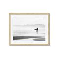 Picture of Lone Surfer _GroupedProduct_Rectangle_Landscape_Photography _GroupedProduct_Rectangle_Landscape_Framed_Matted_