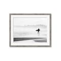 Picture of Lone Surfer _GroupedProduct_Rectangle_Landscape_Photography _GroupedProduct_Rectangle_Landscape_Framed_Matted_