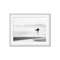 Picture of Lone Surfer _GroupedProduct_Rectangle_Landscape_Photography _GroupedProduct_Rectangle_Landscape_Framed_Matted_