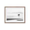 Picture of Lone Surfer _GroupedProduct_Rectangle_Landscape_Photography _GroupedProduct_Rectangle_Landscape_Framed_Matted_